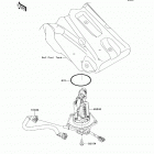 KX450F (KX450-FDF) ТОПЛИВНЫЙ НАСОС