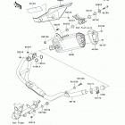 Ninja 300 (EX300-ADF) Глушитель