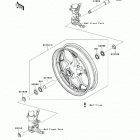 Ninja ZX-14R ABS (ZX1400-FDF) Переднее колесо