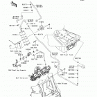 Ninja ZX-14R ABS (ZX1400-FDF) Топливная система