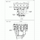 Ninja ZX-6R ABS (ZX636-FDF) Болты крепления картера