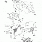 Ninja ZX-6R ABS (ZX636-FDF) Радиатор