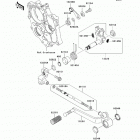 Versys (KLE650-CDF) Механизм переключения передач