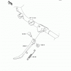 Vulcan 1700 Vaquero (VN1700-JDFA) Подножка