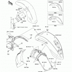 Vulcan 900 Classic (VN900-BDF) Крылья