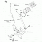 Vulcan 900 Classic LT (VN900-DDF) Педаль тормоза