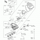 Z1000 (ZR1000-DDF) Воздухозаборник