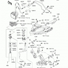 Concours 14 ABS (ZG1400-CCF) Задний тормозной цилиндр
