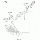 KLX110 (KLX110-CCF) Подножки