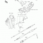 KLX140 (KLX140-ACF) Тросы управления