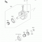 KLX140 (KLX140-ACF) КОЛЕНЧАТЫЙ ВАЛ