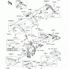 KLX140 (KLX140-ACF) Боковые обтекатели