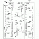 KX100 (KX100-DCF) Передняя вилка