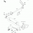 Ninja 250R (EX250-JCFA) Механизм переключения передач