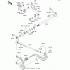 Ninja ZX-10R ABS (ZX1000-KCF) Механизм переключения передач