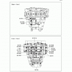 Ninja ZX-10R ABS (ZX1000-KCF) Болты крепления картера