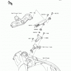 Ninja ZX-10R ABS (ZX1000-KCF) Демпфер рулевой