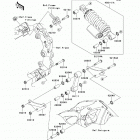 Ninja ZX-10R ABS (ZX1000-KCF) Подвеска  /  амортизатор