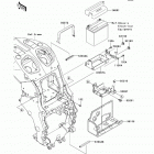 Ninja ZX-14R (ZX1400-ECF) Короб для АКБ