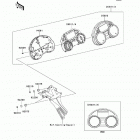 Ninja ZX-14R (ZX1400-ECF) Приборы