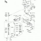 Ninja ZX-14R (ZX1400-ECF) Задний тормозной цилиндр