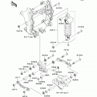 Ninja ZX-14R (ZX1400-ECF) Подвеска  /  амортизатор