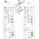 Ninja ZX-14R (ZX1400-ECF) Передняя вилка