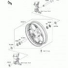 Ninja ZX-14R (ZX1400-ECF) Переднее колесо