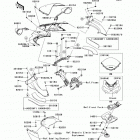 Ninja ZX-14R (ZX1400-ECFA) Cowling(upper)(ecf / ecfa)