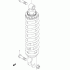 DR-Z125,L Rear shock absorber (dr-z125l e28)
