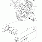 DR-Z125,L Rear wheel (dr-z125 e28)