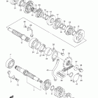 DR-Z125,L ТРАНСМИССИЯ