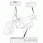 DR-Z400S Label (e03)
