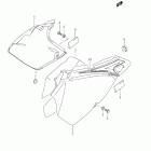 DR-Z400S Frame cover (e28)