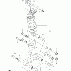 GSX-R600 Rear cushion lever (gsx-r600l2 e03)