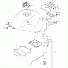 GSX1300R Hayabusa Fuel tank (gsx1300r l2 e03)