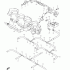 GSX1300R Hayabusa Throttle body hose / joint (gsx1300r l2 e33)
