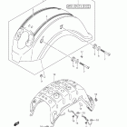 VL800 Boulevard C50 Rear fender (vl800c  e33)