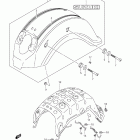 VL800 Boulevard C50 Rear fender (vl800t  e03)