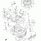 VL800 Boulevard C50 Front cylinder head (vl800  e03)