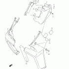 VZR1800,Z Boulevard M109R Frame head cover (vzr1800z l2 e03)