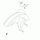 VZR1800,Z Boulevard M109R Front fender (vzr1800z l2 e03)