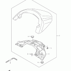 VZR1800,Z Boulevard M109R Seat tail box (vzr1800 l2 e03)