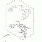 VZR1800,Z Boulevard M109R Seat tail box (vzr1800 l2 e28)