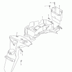DL650,A V-Strom Rear fender (dl650 l1 e28)