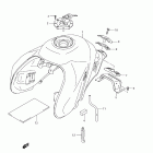 DL650,A V-Strom Fuel tank (dl650 l1 e28)