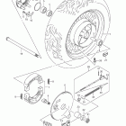 VL800 Boulevard C50 Rear wheel (vl800cl1 e33)