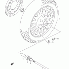 VL800 Boulevard C50 Front wheel (vl800c e3)