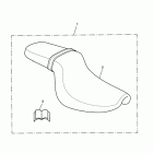 America Gunfighter seat kit > 468389