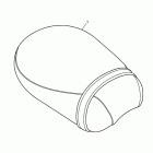 America Seat pad, touring > 468389